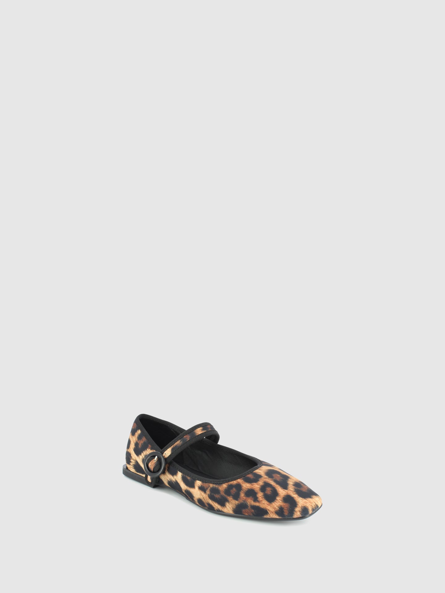 Top3 Sapatos com Fivela em Leopardo